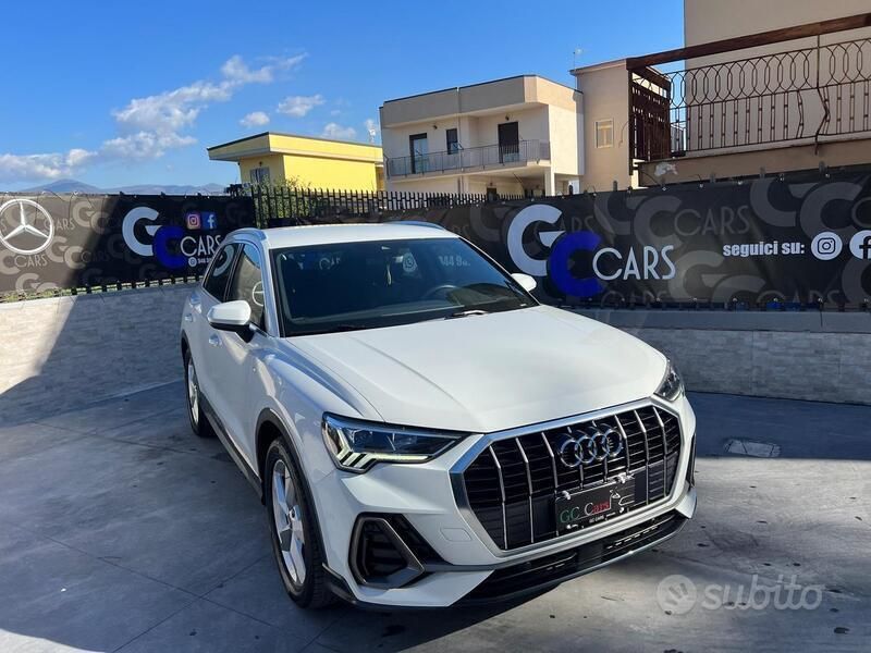 Usata Audi Q3 S-Line 150 CV (110 kW) 2019 Bianco SUV