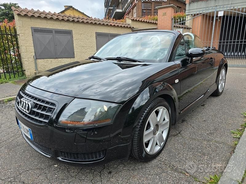 Usata Audi TT Roadster S-Line 225 CV (165 kW) 2003 Nero Cabrio