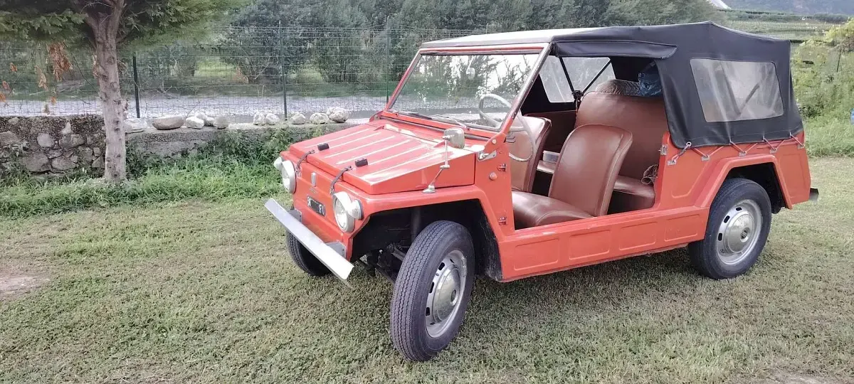 Usata Fiat 600 35 CV (25 kW) 1970 Arancione Cabrio