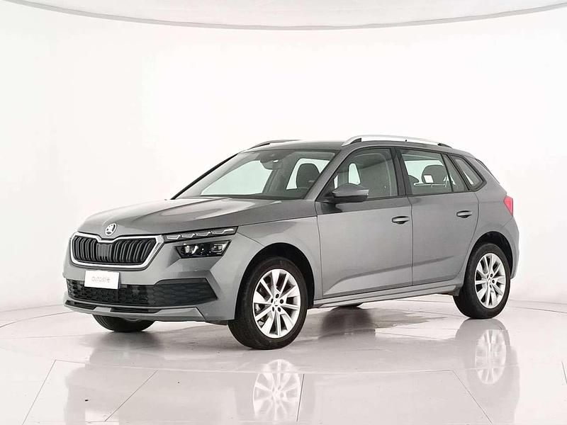 Grigio scuro met Usata 2022 Skoda Kamiq Style SUV | 17.300 € (Buon prezzo) - Immagine 1/4