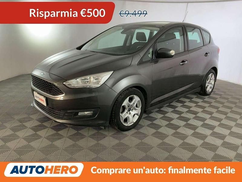 Grigio Usata 2015 Ford C-MAX Monovolume | 8999 € (Buon prezzo) - Immagine 1/4