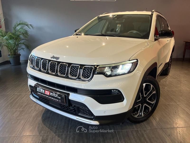 Usata Jeep Compass Limited 131 CV (96 kW) 2021 Bianco SUV
