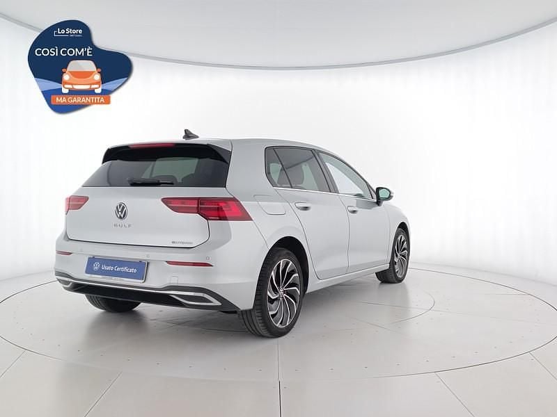 Usata VW Golf VIII Style 204 CV (150 kW) 2024 Reflex silver metallizzato Berlina