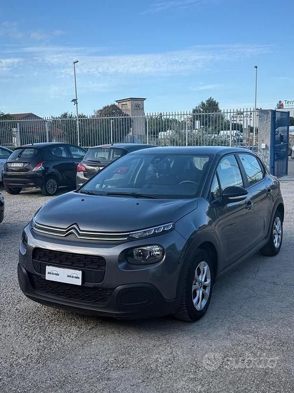 Usata Citroën C3 PureTech 83 CV (61 kW) 2019 Grigio Berlina