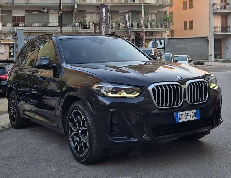 Usata BMW X3 M Sport 252 CV (185 kW) 2022 Nero SUV