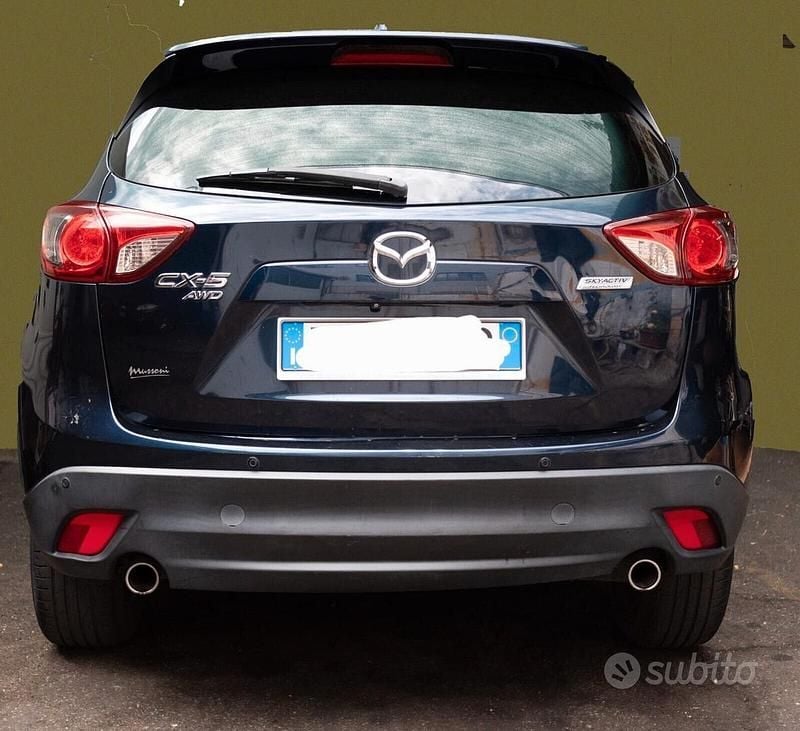 Usata Mazda CX-5 Exceed 175 CV (128 kW) 2015 Blu SUV