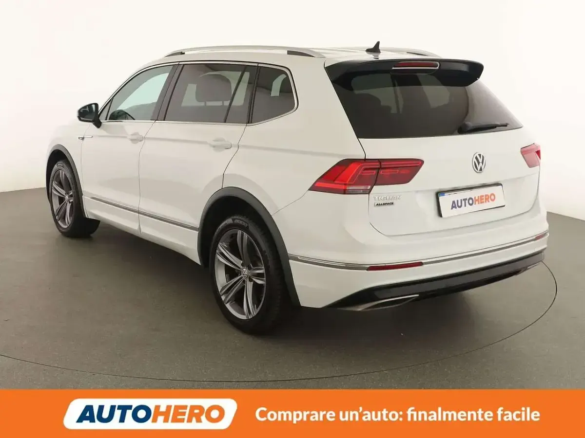 Usata VW Tiguan Allspace Advance 150 CV (110 kW) 2020 Bianco SUV