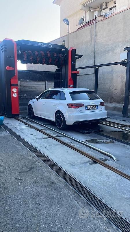 Usata Audi A3 2014 Bianco Berlina