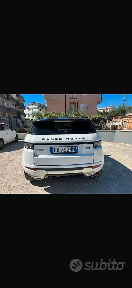 Usata Land Rover Range Rover evoque 190 CV (139 kW) 2015 Bianco Station wagon