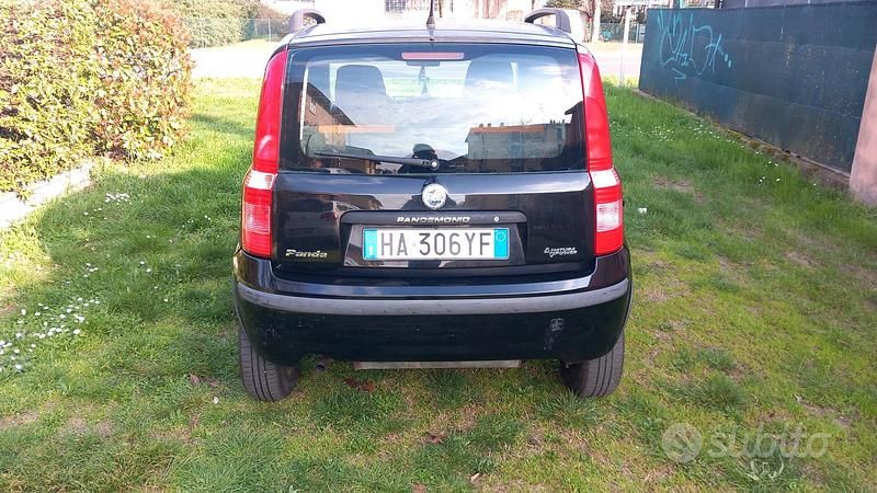 Usata Fiat Panda 2007 Nero Utilitaria