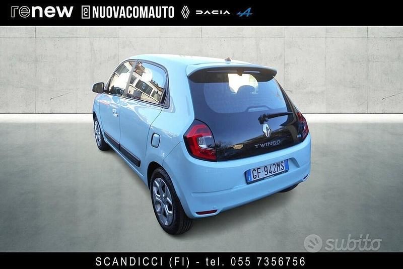 Usata Renault Twingo Zen 60 kW (82 CV) 2021 Blu Utilitaria