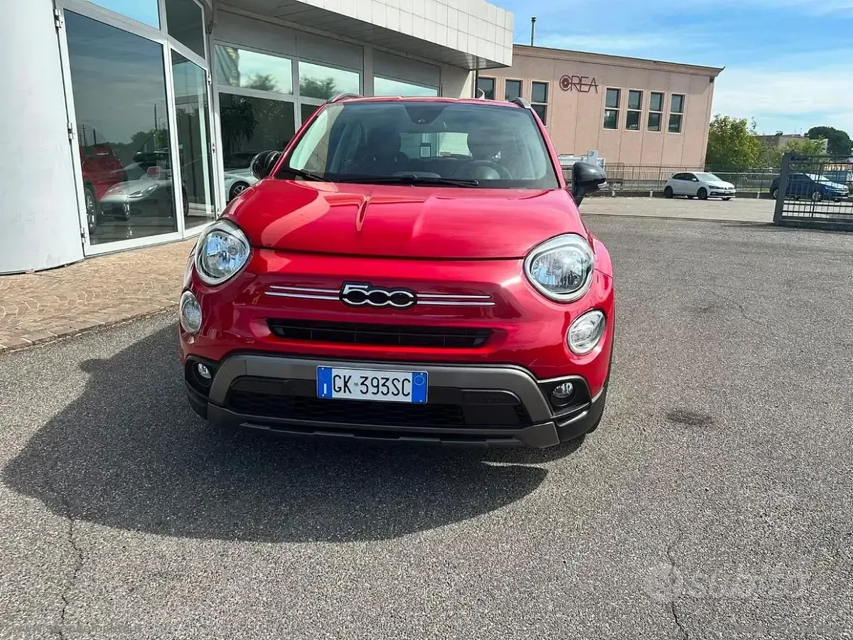 Usata Fiat 500X Cross 120 CV (88 kW) 2022 Rosso SUV