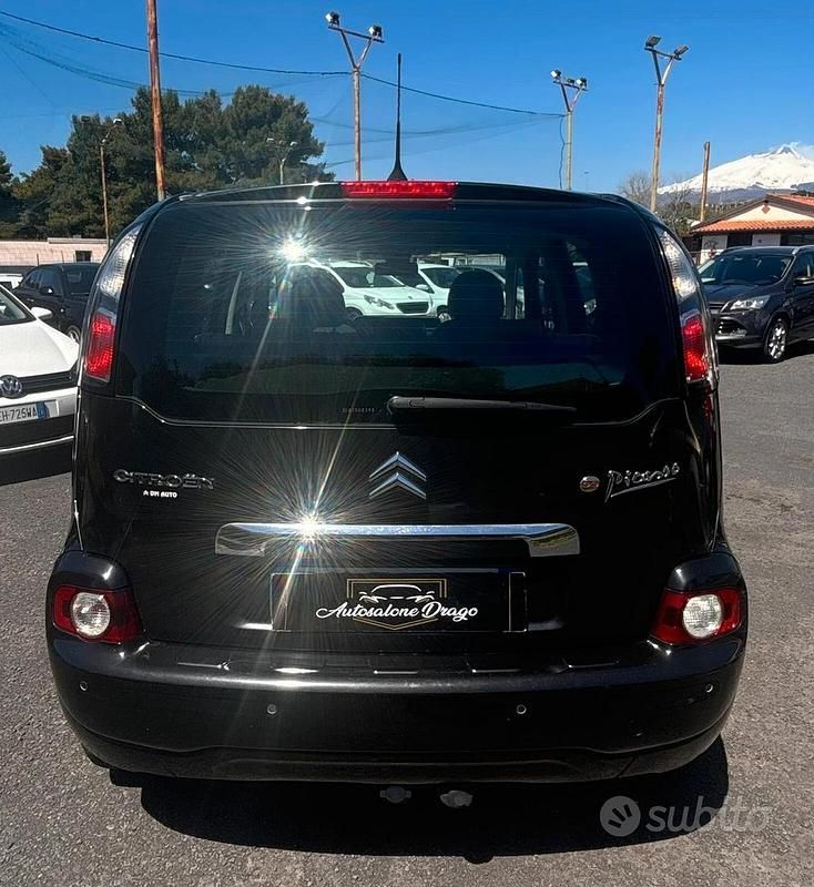 Usata Citroën C3 Picasso Exclusive 108 CV (79 kW) 2009 Nero Monovolume