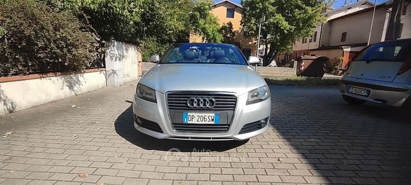 Usata Audi A3 Cabriolet 200 CV (147 kW) 2008 Argento Cabrio