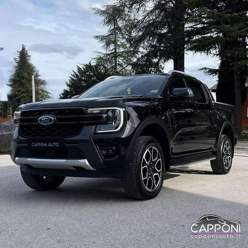 Usata Ford Ranger Wildtrack 240 CV (176 kW) 2023 Nero Pick-up