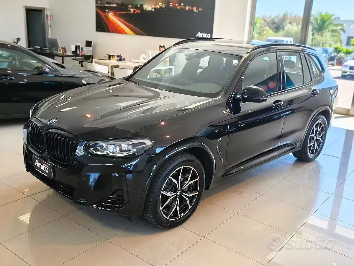 Usata BMW X3 M Sport 190 CV (139 kW) 2023 Nero SUV