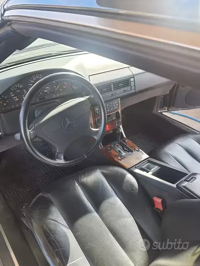 Usata Mercedes SL500 1992 Nero Cabrio