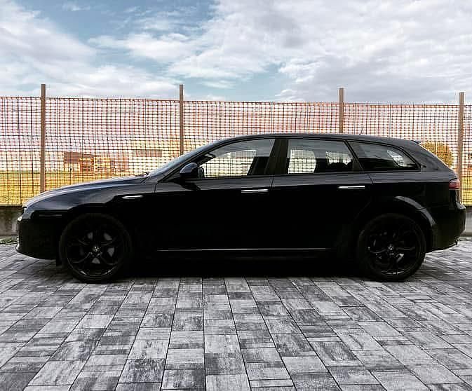Usata Alfa Romeo 156 Progression 2009 Nero Station wagon
