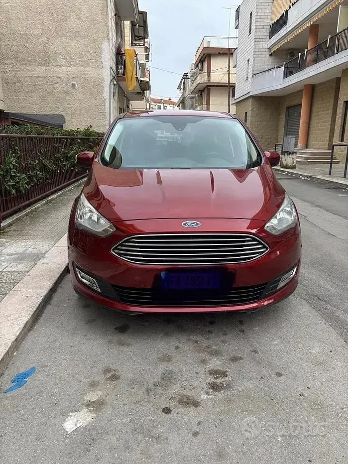 Usata Ford C-MAX 120 CV (88 kW) 2015 Rosso Monovolume