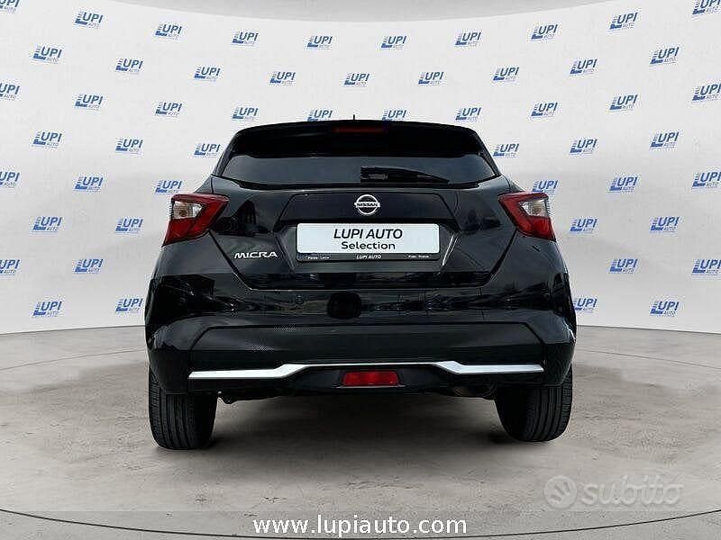 Usata Nissan Micra N-Connecta 90 CV (66 kW) 2017 Nero Berlina