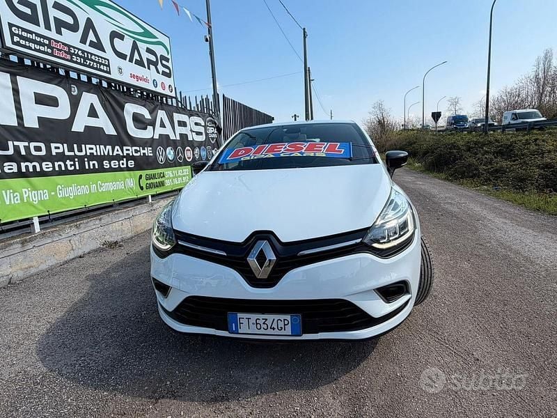 Usata Renault Clio IV 75 CV (55 kW) 2019 Bianco Berlina