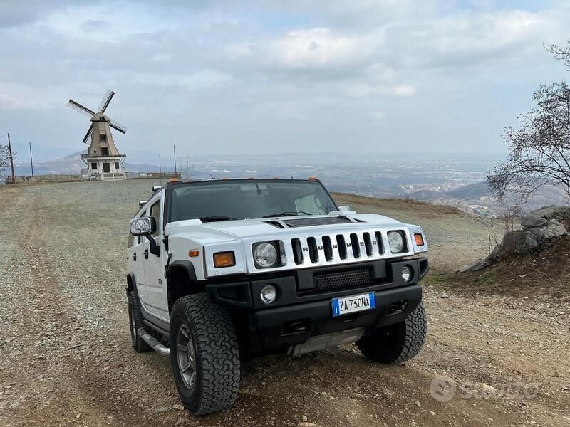 Bianco Usata 2005 Hummer H2 SUV | 39.999 € (Buon prezzo) - Immagine 1/4