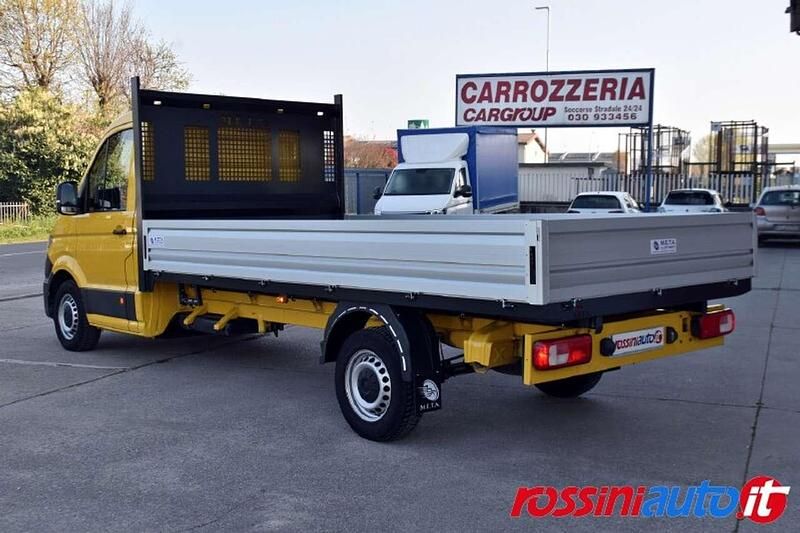 Usata MAN TGE 177 CV (130 kW) 2021 Giallo ginestra Furgone