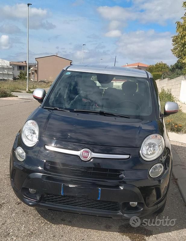 Usata Fiat 500L 120 CV (88 kW) 2014 Nero Monovolume