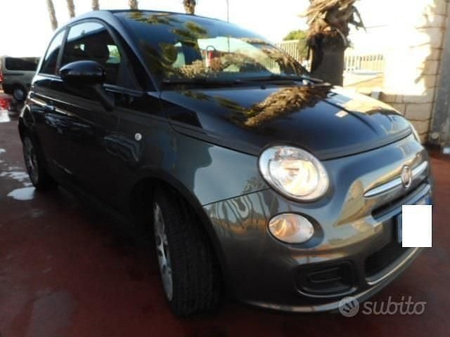 Usata Fiat 500C 69 CV (50 kW) 2013 Nero Cabrio