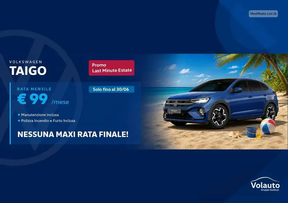 Nuova VW Taigo Edition 95 CV (69 kW) 2026 Ascot grey SUV
