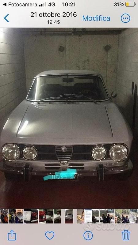 Usata Alfa Romeo 1750 1970 Berlina