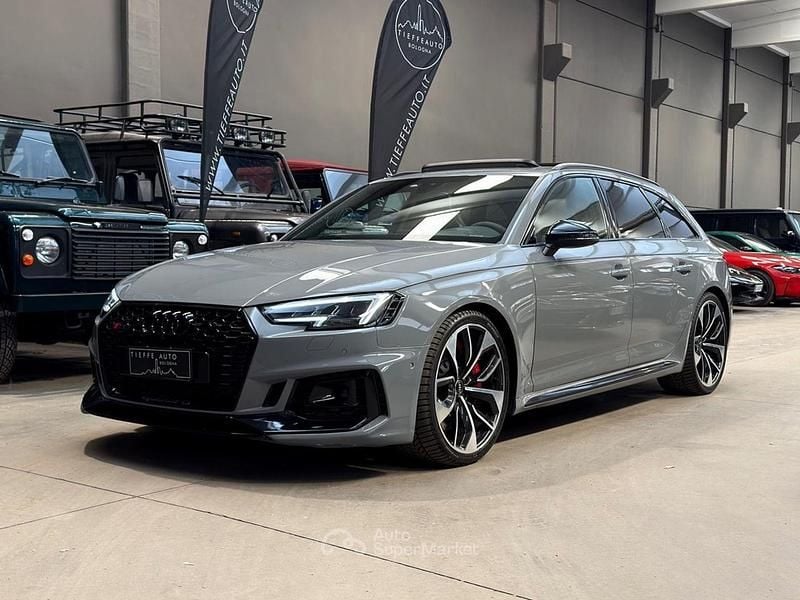 Usata Audi RS4 450 CV (330 kW) 2019 Grigio nardo pastello Station wagon