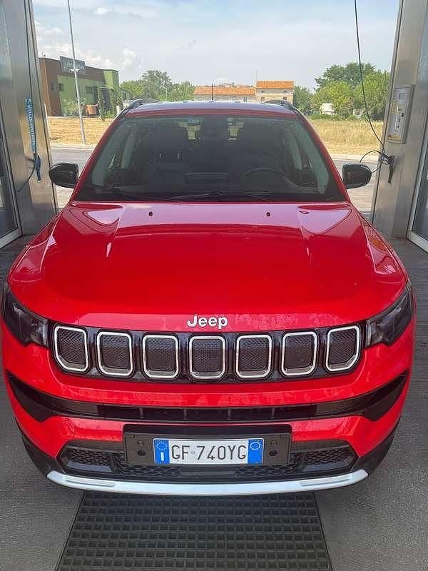Rosso Usata 2021 Jeep Compass SUV | 17.999 € (Super prezzo) - Immagine 1/4