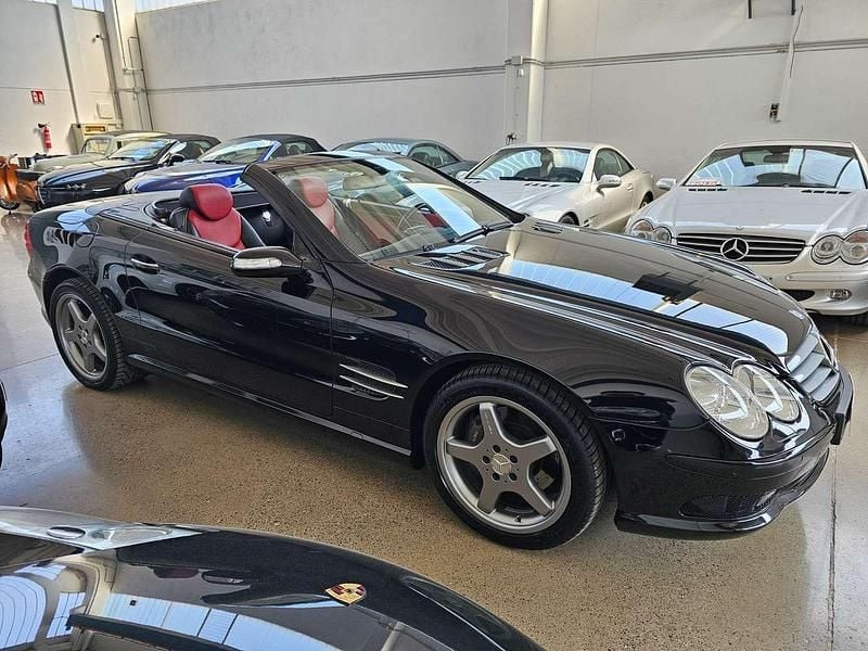 Usata Mercedes SL500 AMG 306 CV (225 kW) 2005 Nero Cabrio