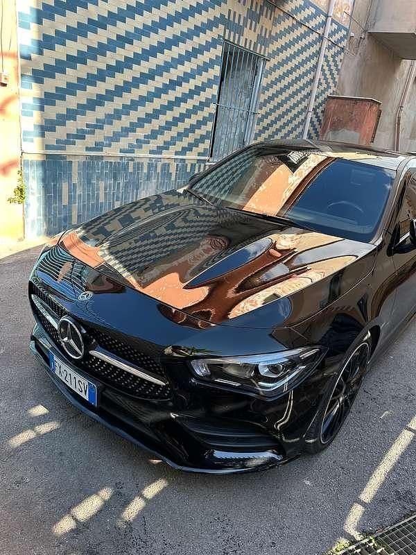 Usata Mercedes CLA200 150 CV (110 kW) 2019 Nero Coupé