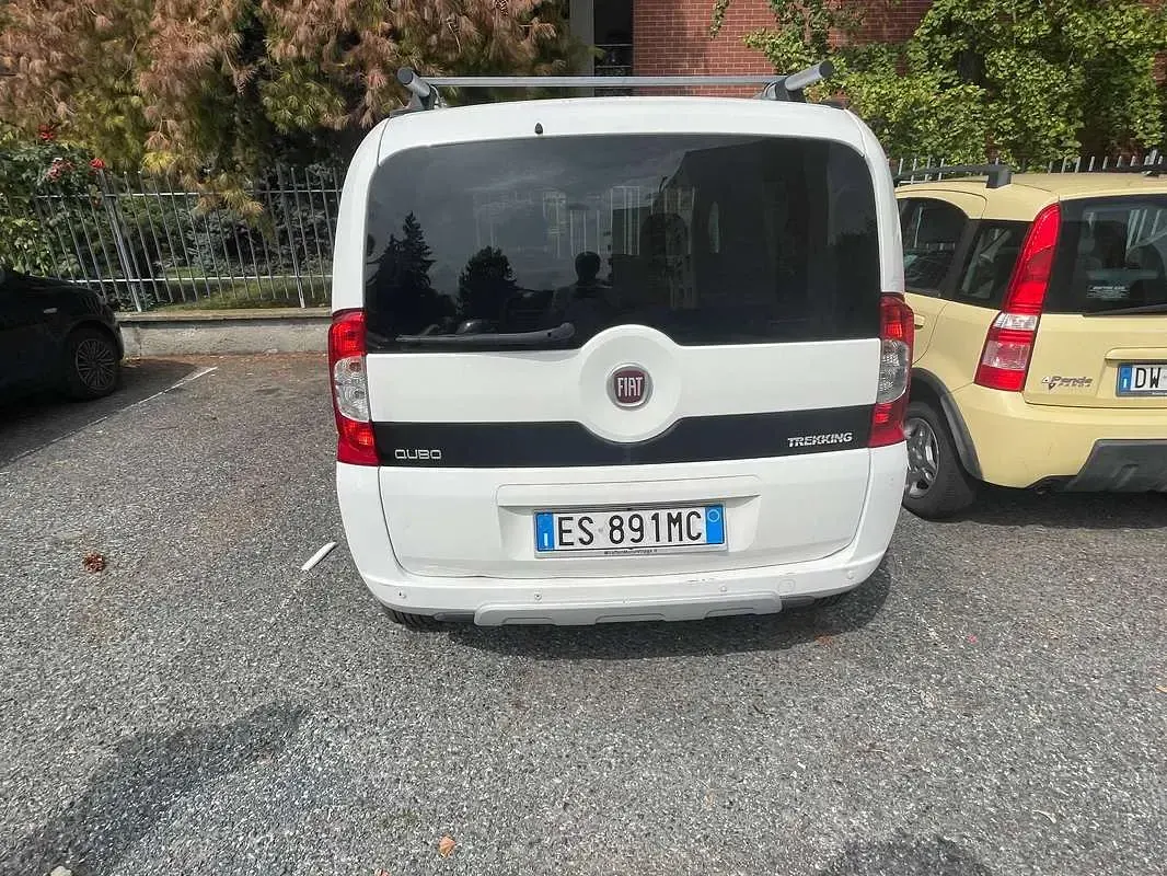 Usata Fiat Qubo Trekking 95 CV (69 kW) 2013 Bianco Monovolume