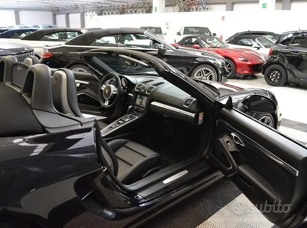 Usata Porsche Boxster Sport 265 CV (194 kW) 2015 Nero jet Cabrio