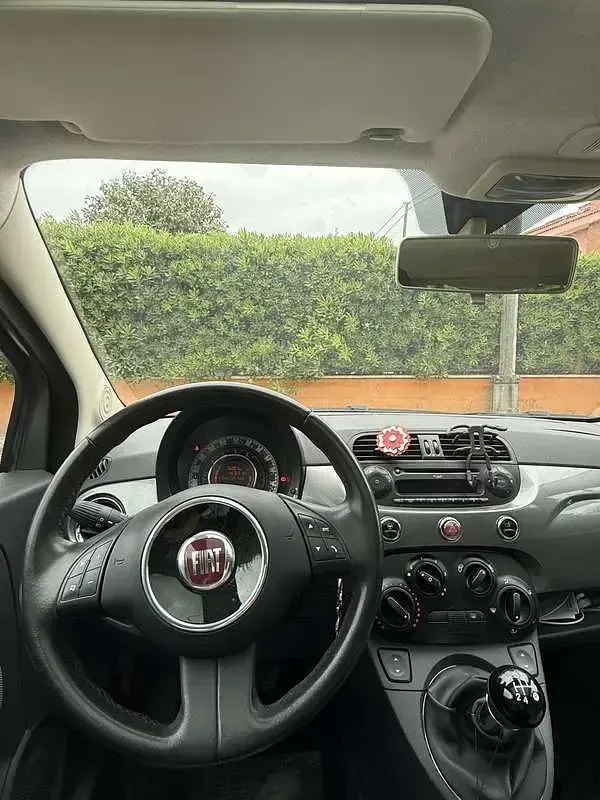 Usata Fiat 500 Lounge 69 CV (50 kW) 2013 Grigio Utilitaria