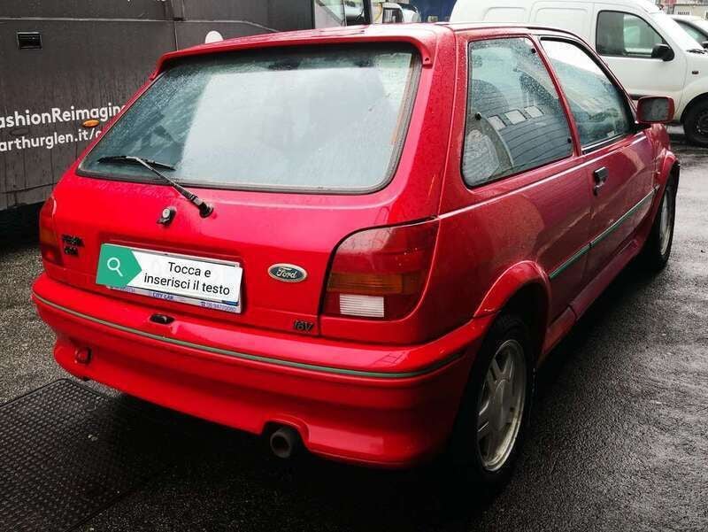 Usata Ford Fiesta RS 131 CV (96 kW) 1993 Rosso Utilitaria