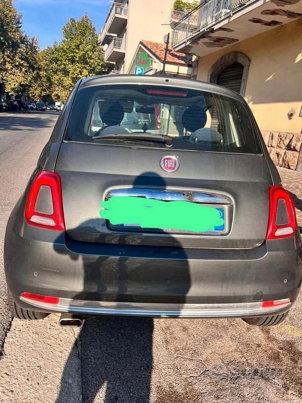 Usata Fiat 500 Lounge 105 CV (77 kW) 2019 Grigio Berlina