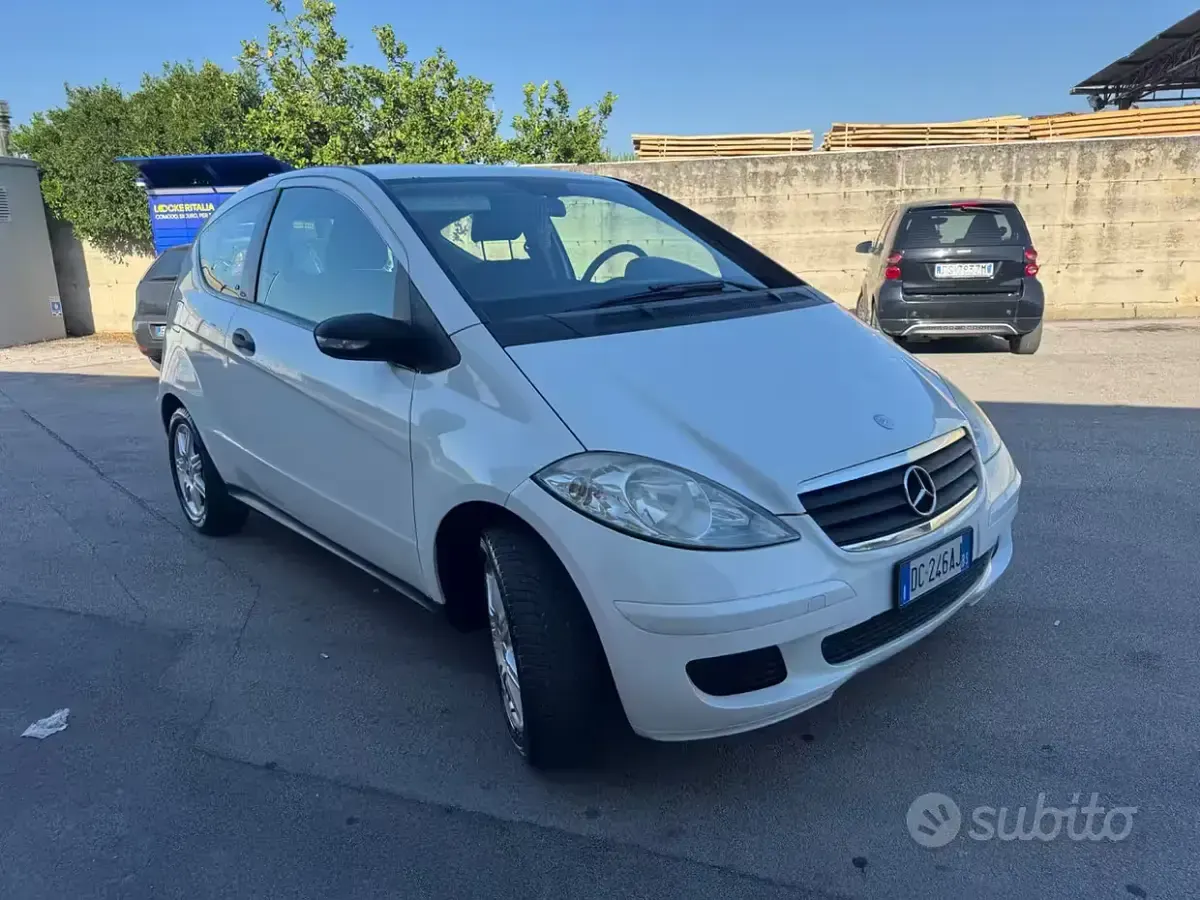Usata Mercedes A150 Avantgarde 95 CV (69 kW) 2006 Bianco Coupé