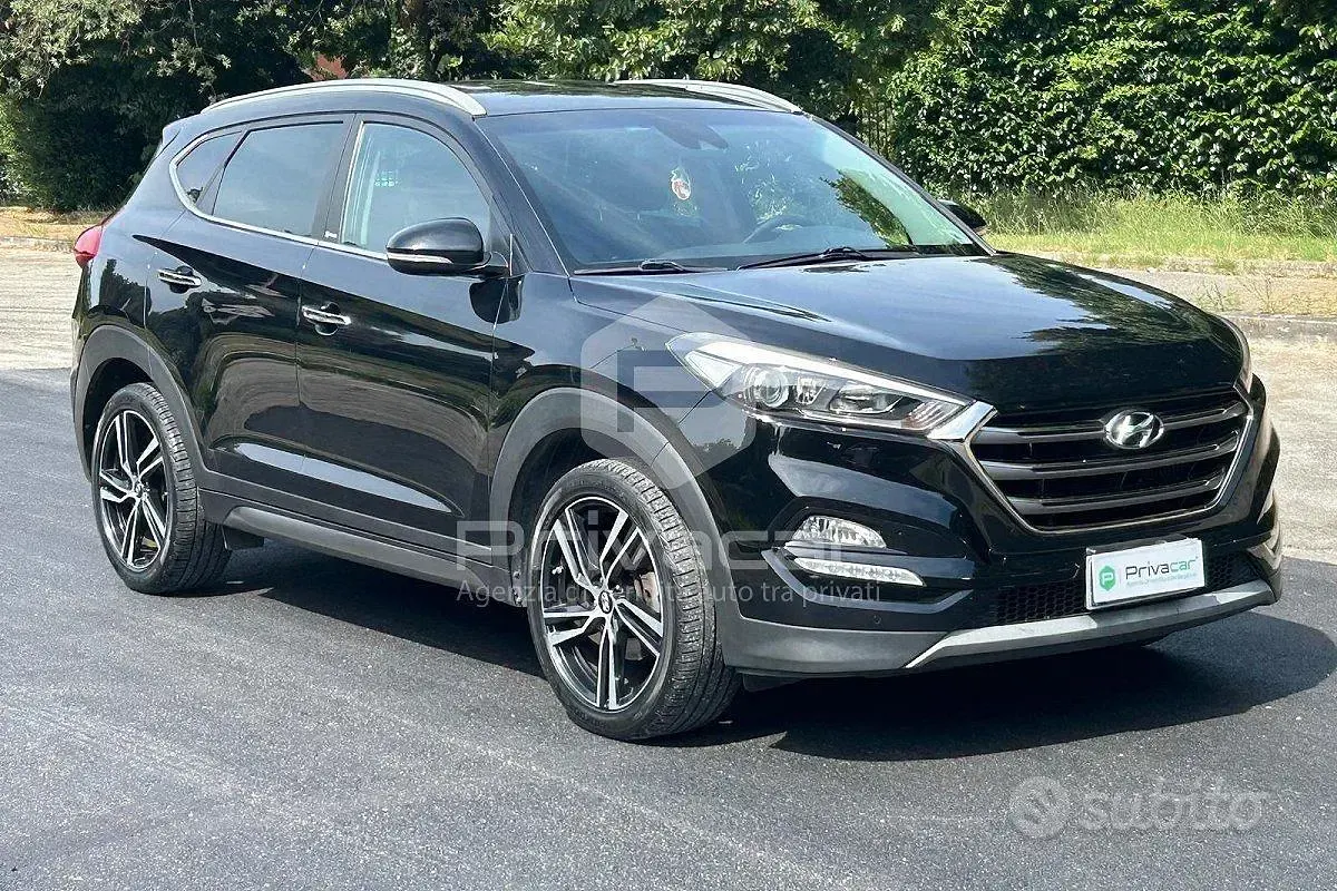 Usata Hyundai Tucson Xpossible 141 CV (103 kW) 2017 Blu SUV