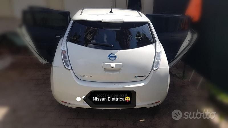 Usata Nissan Leaf 80 kW (109 CV) 2016 Bianco Utilitaria
