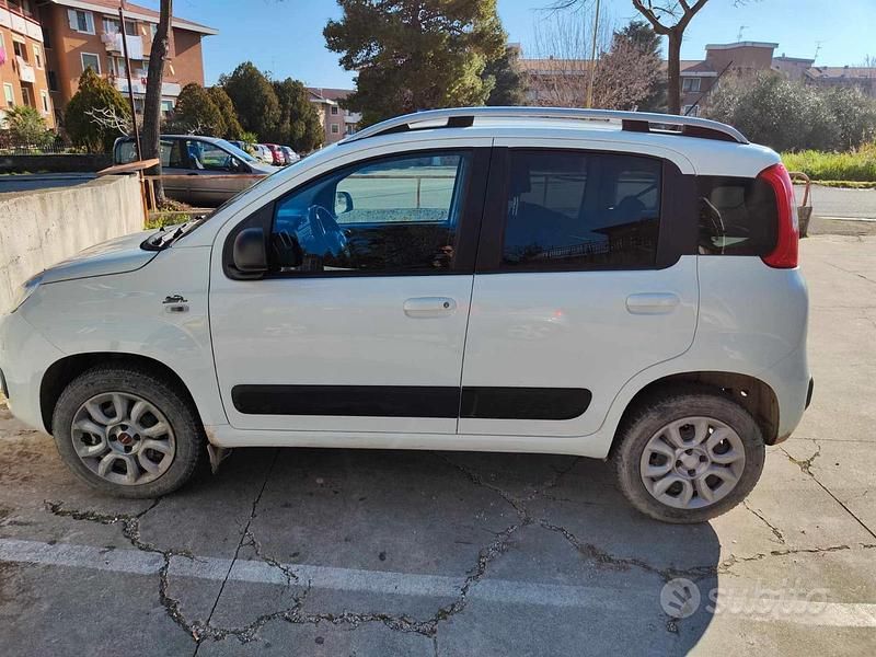 Usata Fiat Panda 4x4 75 CV (55 kW) 2014 Bianco Utilitaria