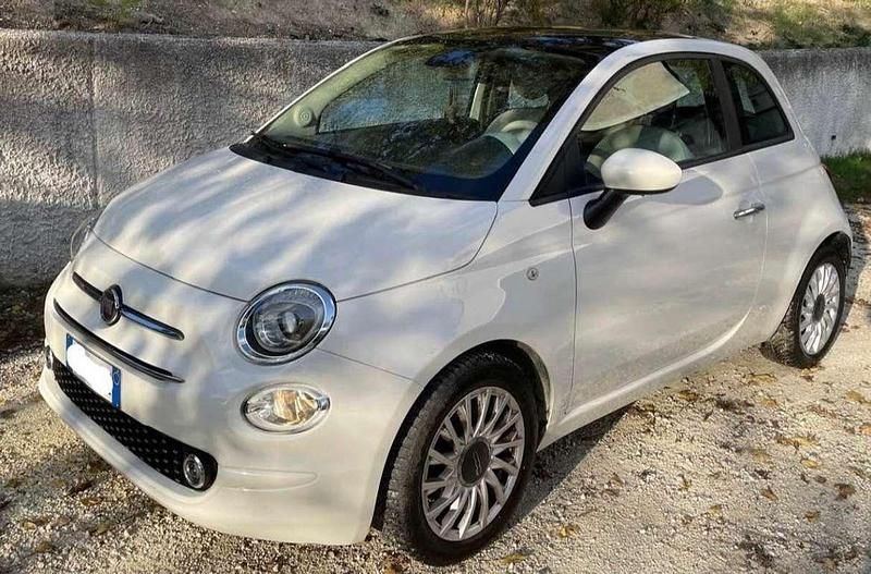 Usata Fiat 500 Lounge 69 CV (50 kW) 2020 Bianco Utilitaria