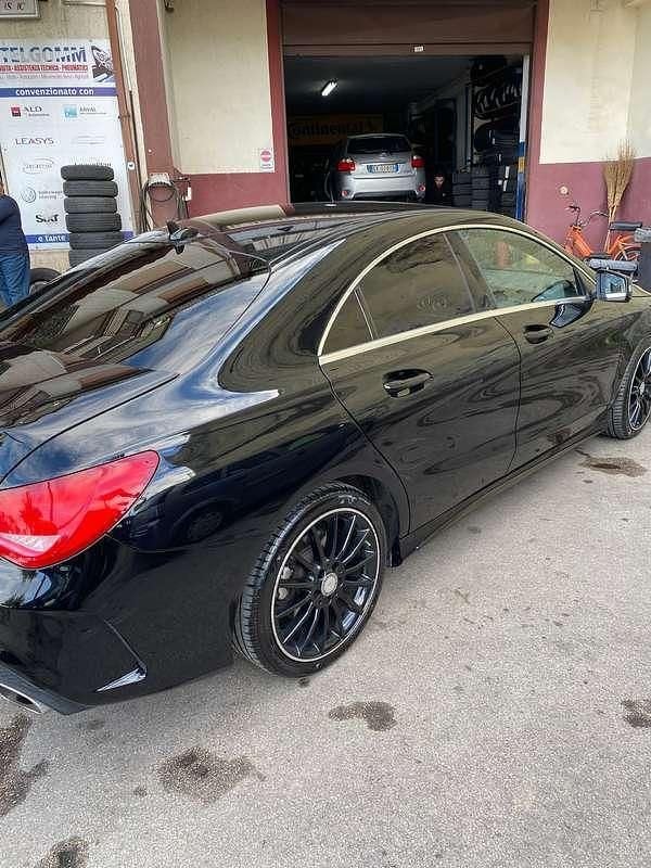 Usata Mercedes CLA180 AMG line 109 CV (80 kW) 2016 Nero Berlina