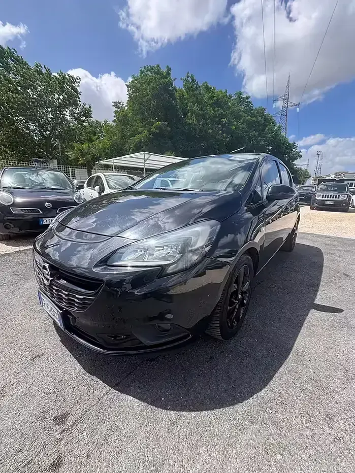 Usata Opel Corsa 69 CV (50 kW) 2016 Nero Utilitaria