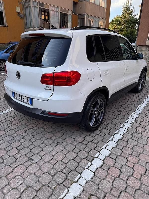 Usata VW Tiguan 110 CV (80 kW) 2013 Bianco SUV