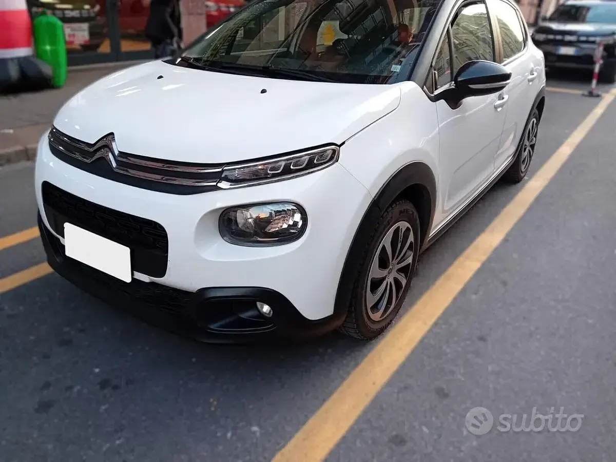 Usata Citroën C3 PureTech 82 CV (60 kW) 2018 Bianco Utilitaria