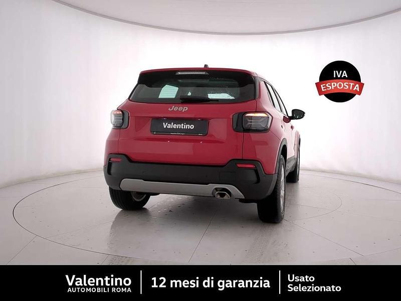 Usata Jeep Avenger Altitude 101 CV (74 kW) 2024 Rosso SUV